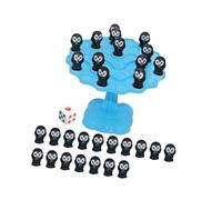 KiBcsLic Jeu D'équilibre Pingouin Jouet Adultes Maison Famille Amis Arbre D'équilibre Jeu de Société