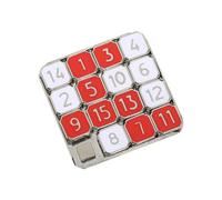 KiBcsLic Jeux D'apprentissage avec Diapositives de Nombres Métalliques,