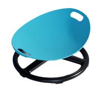 KiBcsLic Kids Swivel Chair à Rotation Douce Stimulante Sensorielle Chaise Pivotante Motricité Enfant Tabouret Anti-glisse pour Apprentissage Jouet D'Équilibre, Bleu