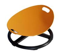 KiBcsLic Kids Swivel Chair à Rotation Douce Stimulante Sensorielle Chaise Pivotante Motricité Enfant Tabouret Anti-glisse pour Apprentissage Jouet D'Équilibre, Orange