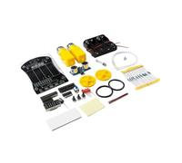 KiBcsLic Kit de Projet de Voiture Robot Intelligente R3 Board à des Fins éducatives, Couvercle de