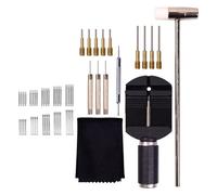 KiBcsLic Kit D'outils Multifonctions de Réparation de Montres, Extracteur de Maillons de Montre, 56 Pièces