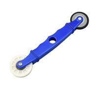 KiBcsLic LED Bande Outil Rouleau U Groove Poignée Pression Roues Ergonomie Usage Rapide Structure Robuste PP Adapté pour Pose Éclairage LED, Convient à 4 Mm et 8 Mm