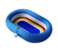 KiBcsLic Lit à Griffer Chat Planche à Griffer Jouet à Balle Suspendue Accessoire pour Chat Confort en Flanelle Résistante Base Antidérapante Protection Mobilie, Ovale