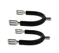 KiBcsLic Lot de 2 Paires de Chaussures de Compétition pour Chevaux, Type Anglais, Recouvertes de Caoutchouc