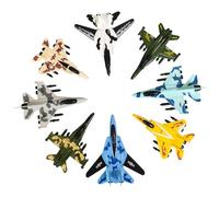 KiBcsLic Lot de 8 Figurines de Chasseurs en Alliage, Jouets de Collection, Souvenirs et Cadeaux Décoratifs.