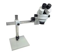 KiBcsLic Loupe Binoculaire Stéréo de Précision pour Vérification de Bijoux avec Grossissement Continu 7x-45x Large Champ et Distance de Travail 165 Mm