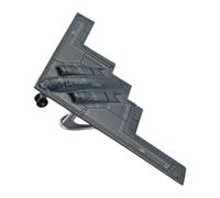 KiBcsLic Maquette d'avion de Chasse B-2 à L'échelle 1:200, Jouet de Construction, Modèle à Montage Rapide pour Cafés