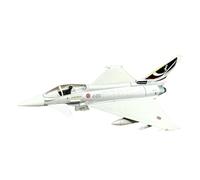 KiBcsLic Maquette d'avion Moulé sous Pression Ef2000 à L'échelle 1/100