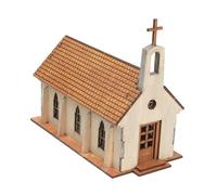 KiBcsLic Maquettes de Bâtiments à L'échelle 1:72, Scène Architecturale, à Monter Soi-même, Maison à Décorer