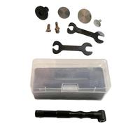 KiBcsLic Micro Grinder Pencil Doté D'Une Poignée Coudée à 90 Degrés Kit de Polissage Rotatif Stylo Électrique D'Engravure Outil Robuste pour Découpe Adapté à L, Mandrin noir de 3.175 mm