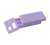 KiBcsLic Mini Façonneur de Pot de Fleur Rouleau pour Miniature Outil Guide Marquage Manuel Accessoire D'Atelier D'Argile Adapté à La Fabrication de Pots Miniat, Violet