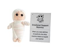 KiBcsLic Mini Poupée Au Crochet, émotionnellement Positive, S, Petit Cadeau Tricoté pour