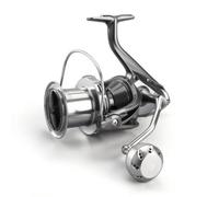 KiBcsLic Moulinet avec Tambour en Métal Robuste, Moulinet De Pêche À Double Tige Torsadée pour Gros Poissons - Modèle Yetao 8000