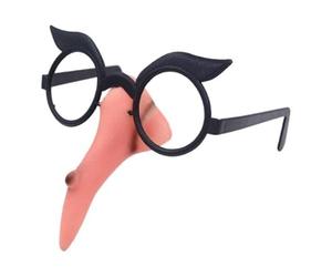 KiBcsLic Nez de Sorcière Attaché Aux Lunettes Déguisez Vos Lunettes avec Un Nez