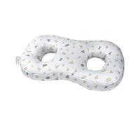 KiBcsLic Oreiller à Double Trou pour Protection des Oreilles, Oreiller pour Perçage d'oreilles, Conception Ergonomique, Coussin de Protection Idéal pour Confort Pendant Sommeil et Détente, Gris