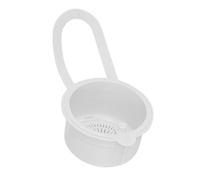 KiBcsLic Panier Égouttoir Cuisine Panier Drainant Passoire Suspendue Filtre Déchets Alimentaires En Pp Adapté Égouttage Rapide Organisation Évier Cuisine, Blanc