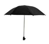 KiBcsLic Parapluie Rotatif Caméra avec Protection Pluie Imperméable Couverture Portable Légère Accessoire Hot Shoe Ajustable Multifonction Parapluie de Soleil, 50 Cm de Diamètre