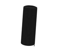 KiBcsLic Patio Heater Couverture Extérieure Imperméable Résistante Fermeture Éclair Sac Rangement Oxford Installation Facile Adaptée Patio Jardin Balcon, Noir