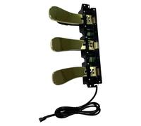 KiBcsLic Pédale de Sustain Électronique Pédale Pied Robuste Pédale Instrument Musique Compacte Base Antidérapante Adaptée Aux Élèves Maison Compositions Clavie, Pas de Couvercle