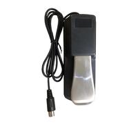 KiBcsLic Pédale de Sustain Noire pour Pianos Numériques et Claviers de Performance