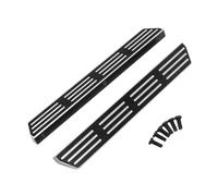 KiBcsLic Pédale latérale en métal pour voiture télécommandée pour H12Y H12Y+, Noir