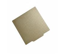 KiBcsLic Pei Coated Printing d'impression PEI Plateau d'impression Plaque de Construction Feuille de Surface Double Face Acier Ressort Base Magnétique, 257x257mm
