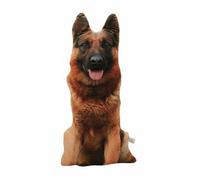 KiBcsLic Peluche Chien Réaliste 3D Doux et Câlin Coussin en Forme de Chien Cadeau Original pour Enfants, Chambre, Berger Allemand, 90 Cm