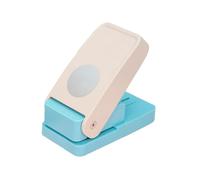 KiBcsLic Perforatrice Papier Perforateur D'Étiquette Séparateur de Feuilles Onglet Système pour Bureau Projets Scolaires Loisirs Créatifs, Rond