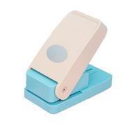 KiBcsLic Perforatrice Papier Perforateur D'Étiquette Séparateur de Feuilles Onglet Système pour Bureau Projets Scolaires Loisirs Créatifs, Ovale