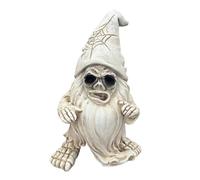 KiBcsLic Petite Sculpture Décorative de Collection de Gnomes d'halloween pour