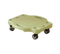 KiBcsLic Planche Gym pour Enfants Scooter Au Sol Développement Moteur Sensoriel Coordination Matériau HDPE Adapté Aux Activités Scolaires, Vert, M