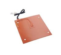KiBcsLic Plaque chauffante pour 3D, pièces de Rechange pour lit Chauffant 120 V/220 V, Tapis Chauffant en Silicone pour