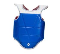 KiBcsLic Plastron Réversible pour Karaté, Boxe, Renforcement Abdominal, Kickboxing, Taekwondo, Gilet de Protection Abdominale, XS