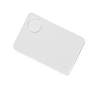 KiBcsLic Plateau de palette de maquillage Plateau de mélange de maquillage Palette de manucure Planche de mélange de beauté Couleur, Rectangle 10cmx15cm