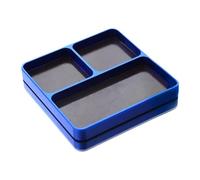 KiBcsLic Plateau de Rangement pour Organiser Les Vis et Effectuer Des Réparations, Bleu