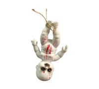 KiBcsLic Poupée Hantée Macabre Objet Décor Halloween en PVC Robuste pour Maisons Hantées Fêtes Scénarios Effrayants, Garçon Grand
