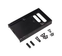 KiBcsLic Poutre de Fixation pour Entrepôt RC en Alliage d'Aluminium Support pour Servo et Récepteur Adapté aux Modèles MN99S et MN98 pour Échelle, Noir