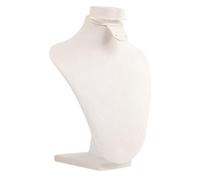 KiBcsLic Présentoir à Bijoux Buste pour Colliers, Support de Rangement pour Collection, Boutique, Chambre, comptoir, pour Fille, XXS