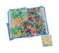 KiBcsLic Puzzle à Encastrer, Blocs de Construction éducatifs pour Enfants, Puzzle en Bois pour L'éveil, Jeu de Société, 832 Pièces