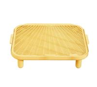 KiBcsLic Rampe pour Litière pour Chat Marchepied de Tapis de Propreté Marche Antidérapante à Double Couche Lavable et Portable Approprié pour La Maiso, Moyen
