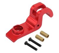 KiBcsLic RC Voiture Clip Carrosserie Retenue Attache Métal Fiable Remplaçable Compatible 1/16 Convient Réparation Collection Loisirs, Rouge
