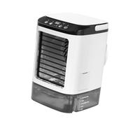 KiBcsLic Refroidisseur d'air portable, petit ventilateur silencieux et réglable avec poignée, idéal pour la maison, le bureau ou la chambre, Sans Brume