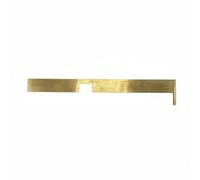 KiBcsLic Règle s pour Violon Outil Guide de Montage Gabarit d'Angle Jauge d'Alignement en Aluminium pour Mesures Continues sur Tout le Manche Suitable pour