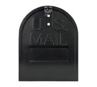 KiBcsLic Remplacement de Porte de Boîte Aux Lettres, Couvercle Métallique avec Système de Fixation Par Pression, étanche, Pratique, Installation Facile, Répara, Petit