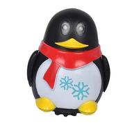 KiBcsLic Robot Pingouin Jouet Interactif Qui Se Déplace sur Votre Chemin, Noir