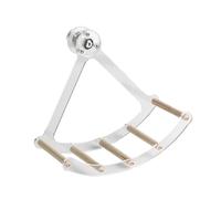 KiBcsLic Roue d'exercice pour Petits Animaux, Jouets pour Oiseaux, Cadeaux, Accessoires de Puzzle pour Hamsters, L Wood Stick