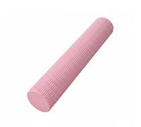 KiBcsLic Rouleau de Stretching En EVA Antidérapant Rouleau de Massage Musculaire Haute Densité Préparation Physique pour Fitness, Rose, 60 Cm X 10 Cm