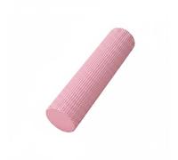 KiBcsLic Rouleau de Stretching En EVA Antidérapant Rouleau de Massage Musculaire Haute Densité Préparation Physique pour Fitness, Rose, 45 Cm X 10 Cm