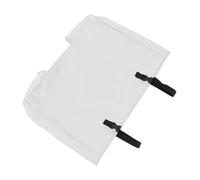 KiBcsLic Sac de Rangement Portable pour Chariot Pliable, Rangement étanche, Blanc